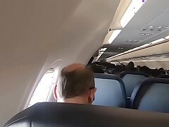 लोक हवाई जहाज अच्छा blowjob